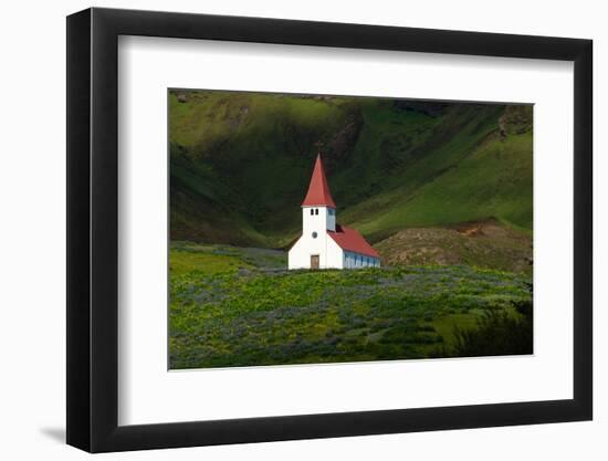 Vik, Church-Catharina Lux-Framed Photographic Print