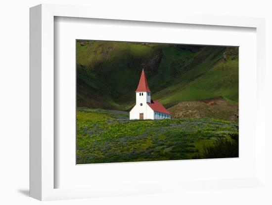 Vik, Church-Catharina Lux-Framed Photographic Print