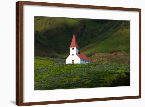 Vik, Church-Catharina Lux-Framed Photographic Print