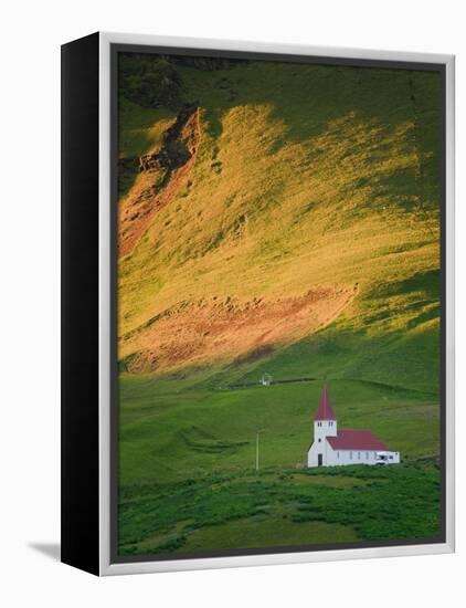 Vik Historic Church, Vik, South Coast, Iceland-Michele Falzone-Framed Premier Image Canvas