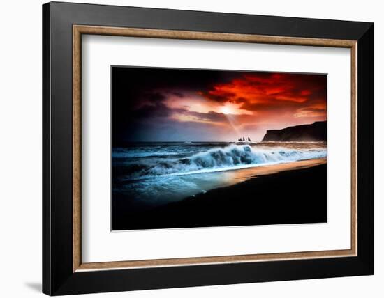 Vik Textured-Philippe Sainte-Laudy-Framed Photographic Print