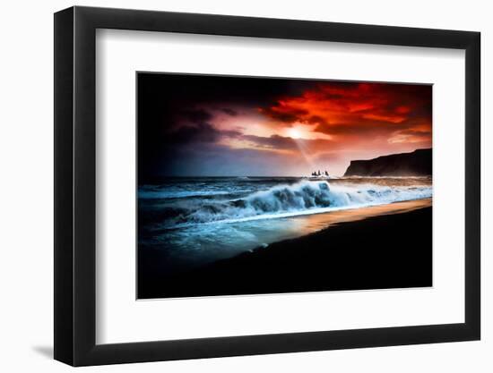 Vik Textured-Philippe Sainte-Laudy-Framed Photographic Print