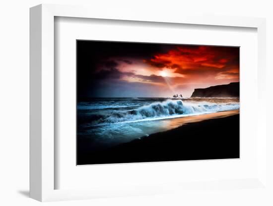 Vik Textured-Philippe Sainte-Laudy-Framed Photographic Print