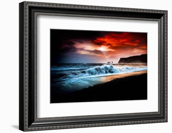 Vik Textured-Philippe Sainte-Laudy-Framed Photographic Print