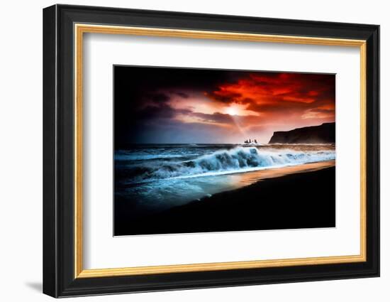 Vik Textured-Philippe Sainte-Laudy-Framed Photographic Print