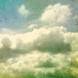 Clouds. Grungy Vector Illustration. Texture-Vik Y-Premium Giclee Print