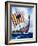 Viking Boat-null-Framed Giclee Print