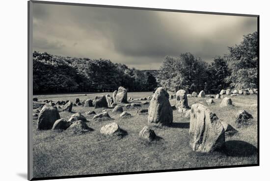 Viking Burial Ground, Lindholm Hoje, Aalborg-Lindholm, Jutland, Denmark-null-Mounted Photographic Print