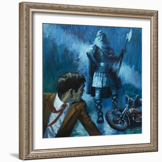 Viking Ghost-Andrew Howat-Framed Giclee Print