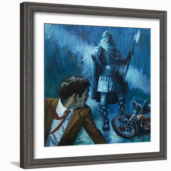 Viking Ghost-Andrew Howat-Framed Giclee Print