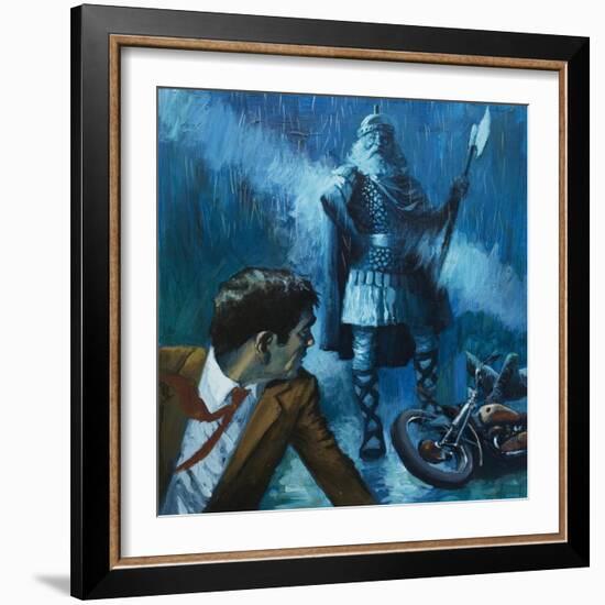 Viking Ghost-Andrew Howat-Framed Giclee Print