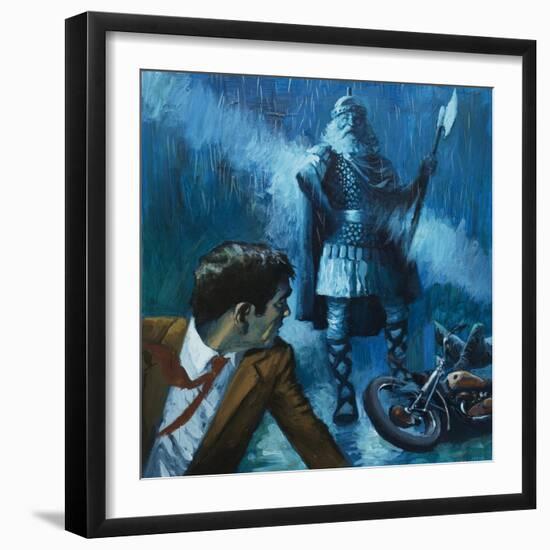 Viking Ghost-Andrew Howat-Framed Giclee Print