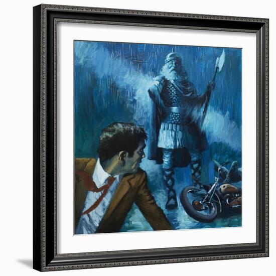 Viking Ghost-Andrew Howat-Framed Giclee Print