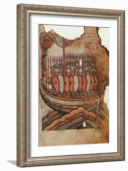 Viking Invasion, 919-null-Framed Giclee Print