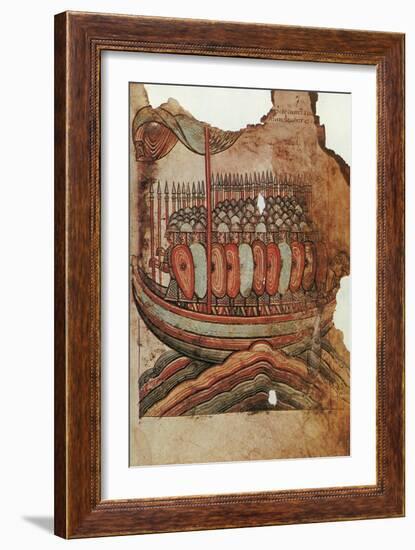 Viking Invasion, 919-null-Framed Giclee Print