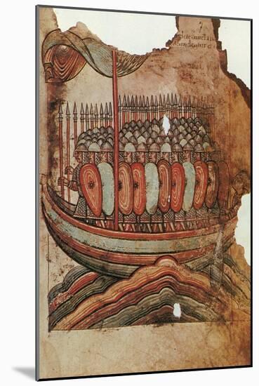 Viking Invasion, 919-null-Mounted Giclee Print