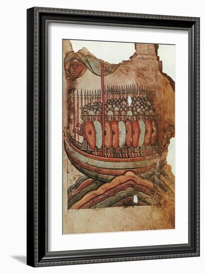 Viking Invasion, 919-null-Framed Giclee Print