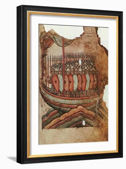 Viking Invasion, 919-null-Framed Giclee Print