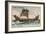 Viking Longship, 6th Century-null-Framed Giclee Print