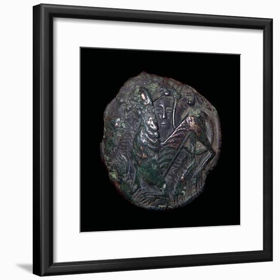 Viking metalwork from a hoard on the Isle of Man. Artist: Unknown-Unknown-Framed Giclee Print