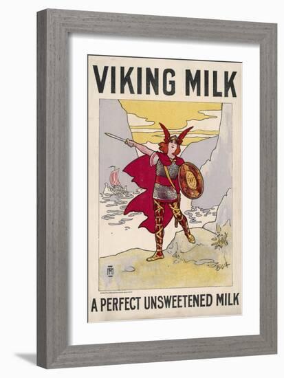 Viking Milk - a Perfect Unsweetened Milk-null-Framed Art Print