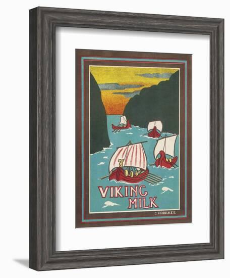 Viking Milk-C. Foulkes-Framed Art Print
