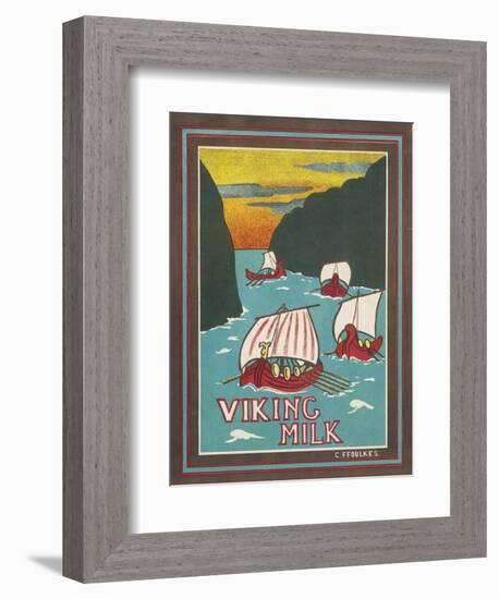 Viking Milk-C. Foulkes-Framed Art Print