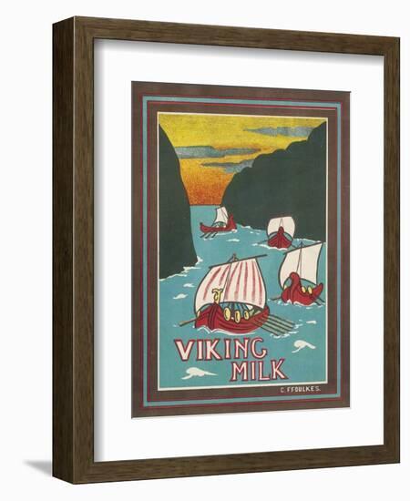 Viking Milk-C. Foulkes-Framed Art Print