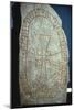 Viking Runestone from Uppland, Sweden, c8th-mid-11th century-Unknown-Mounted Giclee Print