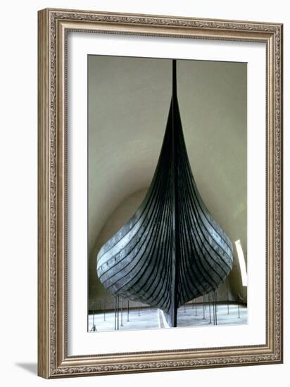 Viking Ship, Norway, 9th Century-null-Framed Photographic Print