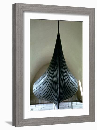 Viking Ship, Norway, 9th Century-null-Framed Photographic Print