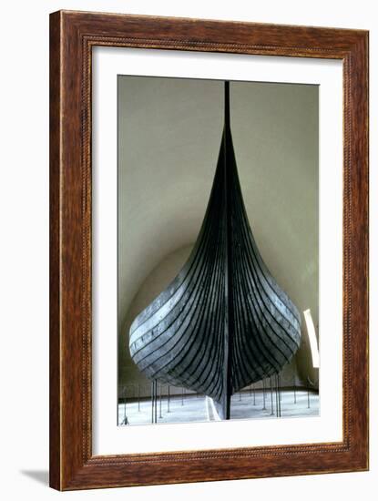 Viking Ship, Norway, 9th Century-null-Framed Photographic Print