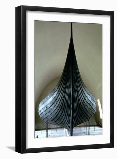 Viking Ship, Norway, 9th Century-null-Framed Photographic Print