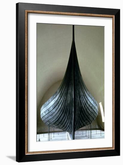 Viking Ship, Norway, 9th Century-null-Framed Photographic Print