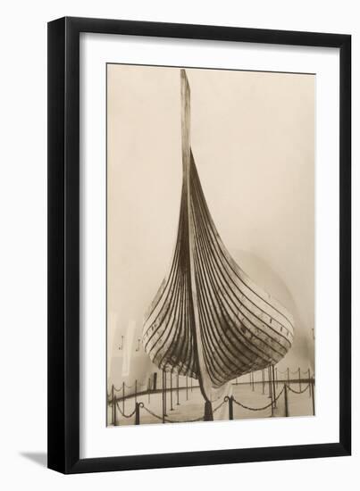 Viking Ship, Oslo, Norway-null-Framed Art Print