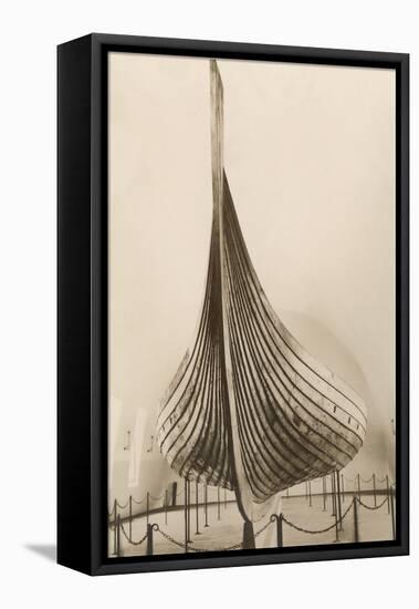Viking Ship, Oslo, Norway-null-Framed Stretched Canvas