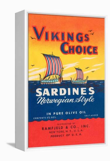 Vikings Choise Sardines-null-Framed Stretched Canvas