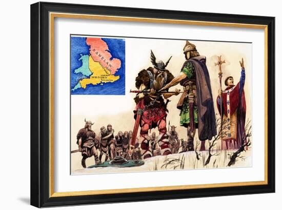 Vikings Concede Defeat, 1963-Peter Jackson-Framed Giclee Print