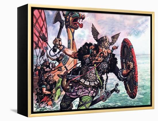 Vikings-Peter Jackson-Framed Premier Image Canvas