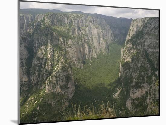 Vikos Gorge, Zagoria Mountains, Epiros, Greece, Europe-Rolf Richardson-Mounted Photographic Print