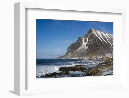 Vikten, Lofoten Islands, Arctic, Norway, Scandinavia-Sergio Pitamitz-Framed Photographic Print