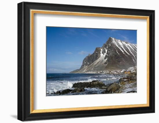 Vikten, Lofoten Islands, Arctic, Norway, Scandinavia-Sergio Pitamitz-Framed Photographic Print