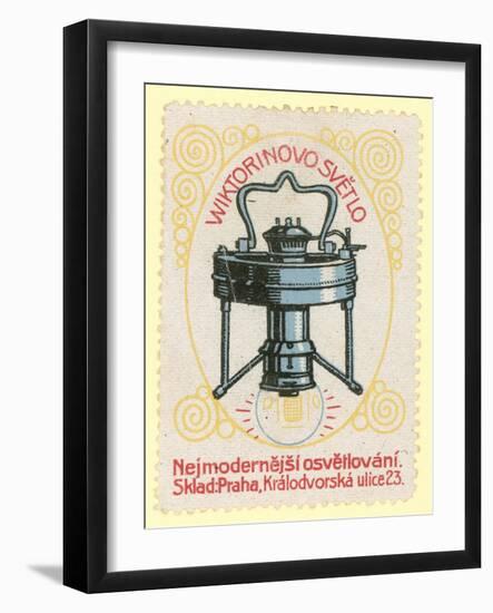 Viktorinovo Electric Light Bulbs-null-Framed Giclee Print