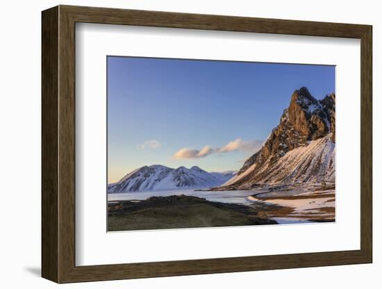 Vikurfjall Mountain and the Ring Road in Southeastern Iceland-Chuck Haney-Framed Photographic Print