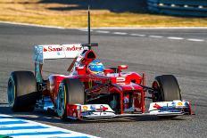 Scuderia Ferrari F1, Fernando Alonso, 2012-viledevil-Photographic Print