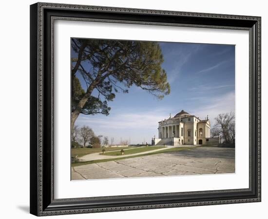 Villa Almerico-Capra Also Known As "La Rotonda"-Andrea di Pietro (Palladio)-Framed Photographic Print