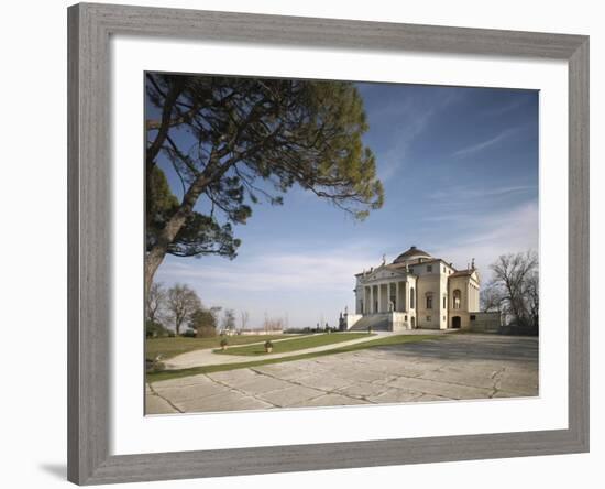 Villa Almerico-Capra Also Known As "La Rotonda"-Andrea di Pietro (Palladio)-Framed Photographic Print