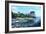 Villa and Boats, South of France-Trevor Neal-Framed Giclee Print