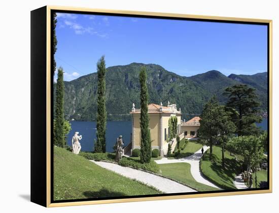 Villa Balbianello, Lenno, Lake Como, Lombardy, Italy, Europe-Vincenzo Lombardo-Framed Premier Image Canvas