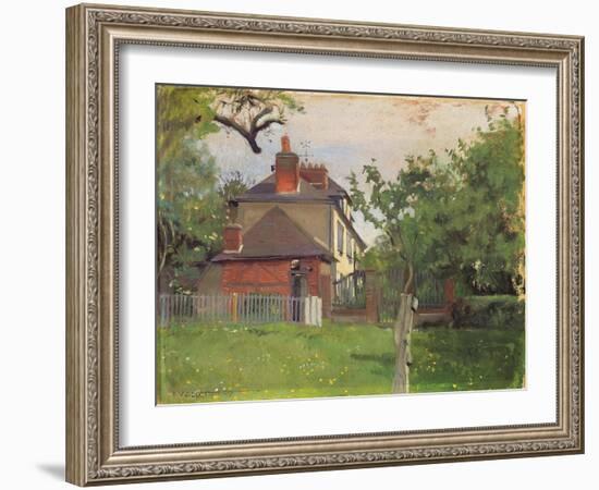 Villa Beaulieu, Honfleur, 1909-F?lix Vallotton-Framed Giclee Print